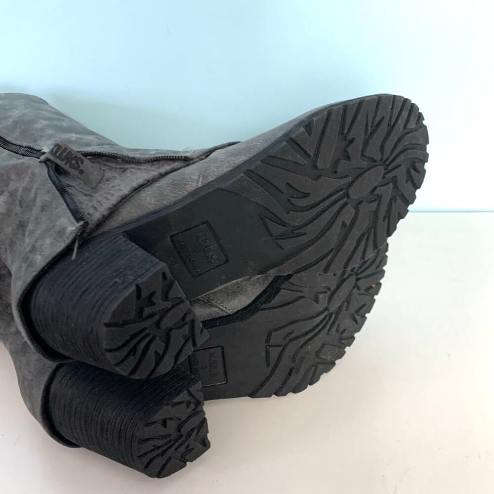 NWT Muk Luks Lacy Tall Boots in Gray Size 8 - Picture 6 of 8